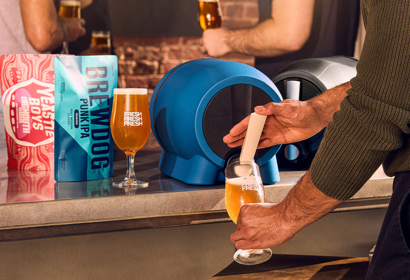Fresh Beer, Brewed by You